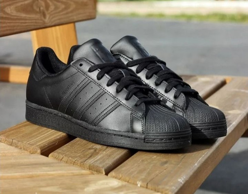 Tenis adidas Superstar Total Black #26.5mx