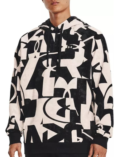 Sudadera Fitness Under Armour Rival Fleece Macro Multicolor