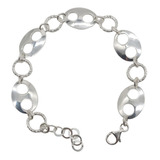 Pulsera Mujer Venecia Plata 925 Modelo Exclusivo