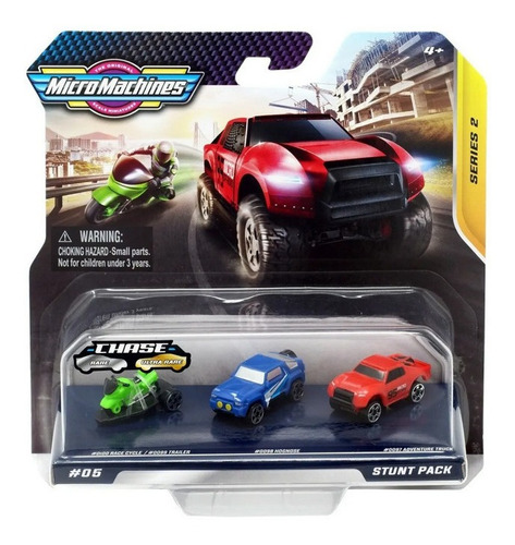 Micro Machines - Series 2 | Stunt Pack #05 3 Piezas 