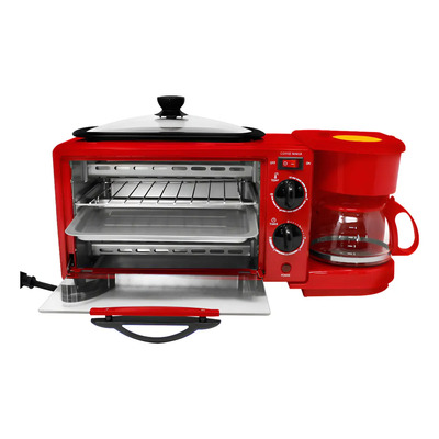 Multifuncion Horno, Parrilla Y Tostador Decakila Kuev003r Rojo | Envío gratis