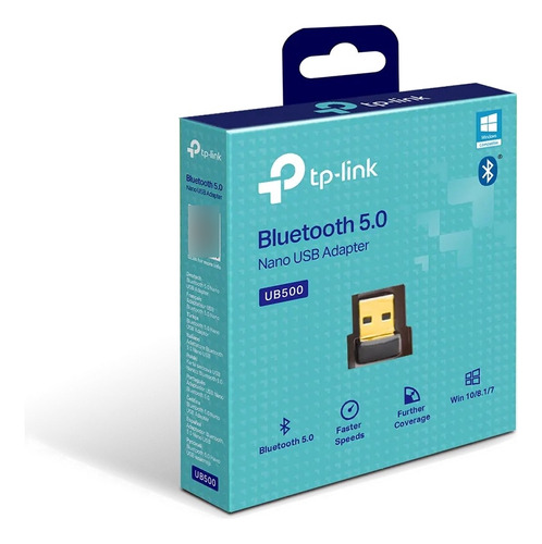 Adaptador Bluetooth Tplink Ub500 5.0 Usb Pc 