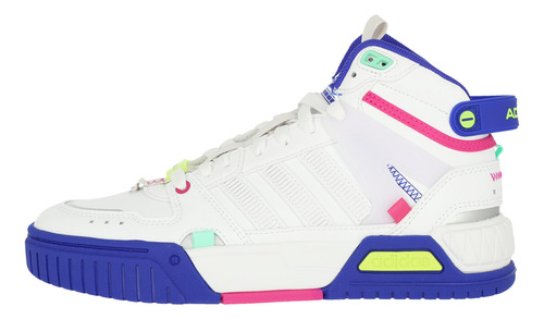 Zapatilla adidas D-pad Mid Unisex White/silver/yellow