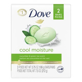 Barra De Beleza Dove Go Fresh Cool Moisture (2 Barras X 4,2