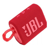 Caixa Jbl Go 3 Vermelha