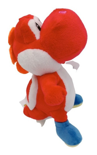 Yoshi Rojo Super Mario Bros Peluche 18 Cm Nintendo