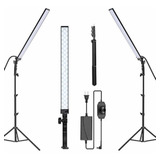 Kit De Iluminación Para Fotografía Con Soporte 2 Luces Led