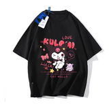 Camiseta De Manga Corta Con Estampado Kuromi Makes A Funny F