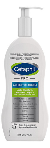 Cetaphil Restoraderm Loção Hidratante 295ml Blz