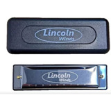 Lincoln Wind Hm03-10s Armonica Blusera 20 V Cromada