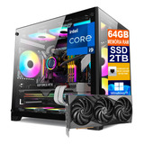 Pc Gamer I9 14900kf, Ssd 2tb Nvme, 64gb Ddr5, Rtx 4090 24gb