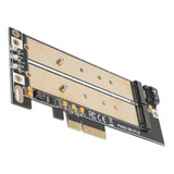 Convertidor De Disco Duro Pci-e B-key+m-key M.2 Ngff+nvme Ss