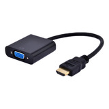 Hdmi A Vga Cable Adaptador Convertidor Monitor 15pin D-sub D