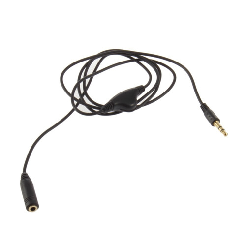 Cable Extensor Audifonos 3.5mm 1m Control De Volumen | Dfast