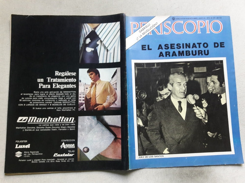 Revista Periscopio Nº 44 Julio 1970 El Asesinato De Aramburu