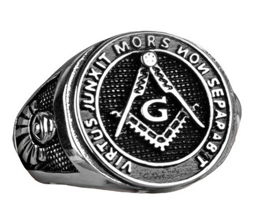 Anillo Masonico Logica Iluminati Poppe