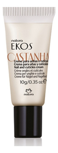 Crema Para Uñas Y Cutículas Ekos Castaña De Natura 10g