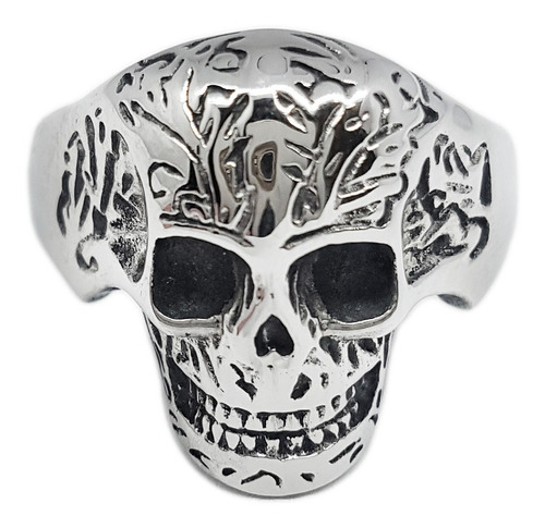 Anillo De Acero Para Hombre Calavera