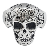 Anillo De Acero Para Hombre Calavera