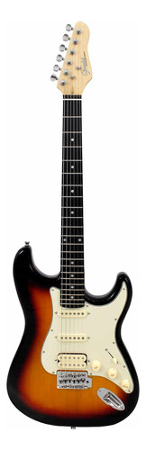 Guitarra Giannini Strato G101 Sunburst 3ts Mint Grenn 3ts/mg
