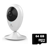 Camara Seguridad Ip Ezviz Wifi C2c 1080p + Microsd 64gb