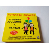 Cd Dvd  Juguemos A Cantar Thalia Lucerito Capetillo Cristian