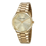 Relogio Mondaine Feminino Dourado 53750lpmvde1