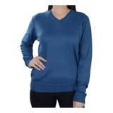 Malha Tricot Sueter Feminino Gola V  Excelente Qualidade