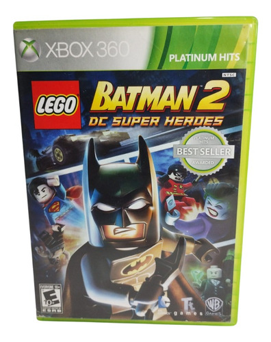 Jogo Infantil Lego Batman 2 Dc Super Heroes Xbox 360 Mf