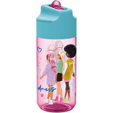 Botella Agua Bebidas Para Niñas Barbie 420ml