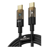 Cable Usb C A Usb C De 100 W De 3.3 Pies, 5a Pd Usb Tipo C, 