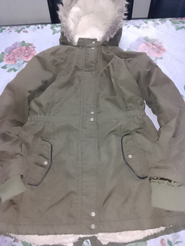 Parka De Nena Talle 14 Verde 