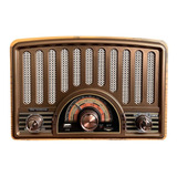 Radio Bluetooth Retro Sixtinna Diseño Anos 30 - Mlab 9143