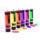 6 Pinturas Neón 25 Ml