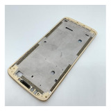 Carcasa Frontal Para Motorola Moto E5 Plus Dorado Original