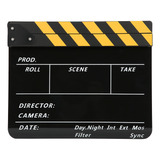 Claqueta Acrílica De 30 X 25 Cm Para Director De Cine Clappe