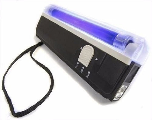 Luz Ultravioleta Detector Portatil De Billetes Falsos