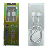 Cable Datos Y Carga Rápida Para iPhone 3.4a Luz Led