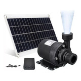 Bomba De Agua Solar 50w 800l/h Dc12v Água Solar De Baixo