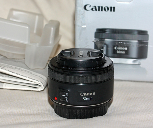 Canon Ef 50mm F1,8 Stm Exelente En Caja Sin Uso 