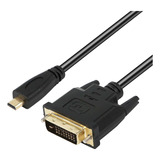 Xmsjsiy Micro Hdmi A Dvi Adpter Cable, Micro Hdmi Macho A Dv