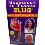 Kit Slug Maquiagem De Terror Halloween Zumbi