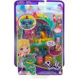 Polly Pocket Estuche Fiesta De Cumpleaños De Perrito