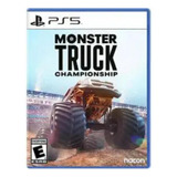 Monster Truck Championship Ps5 Mídia Física Português+brinde