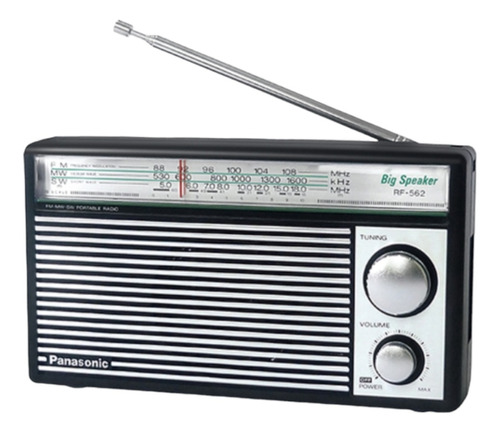 Radio Portable-análogo Panasonic Rf-562