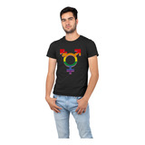 Playera Orgullo Gay Simbolo Genero Lgbt+ Algodón