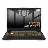 Laptop Gaming Asus Tuf Ryzen 7 (8 Nucleos) 8gb Ram 512gb Ssd Color Plateado