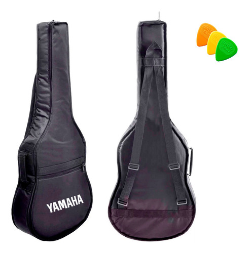 Capa Bag Luxo Almofadada Para Violão Yamaha