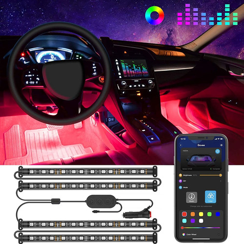 Luces Interiores Para Auto Con Control Desde Aplicacion