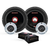 Kit Componentes Medios Pro Db Drive 8 Pulgadas 300 Watts 